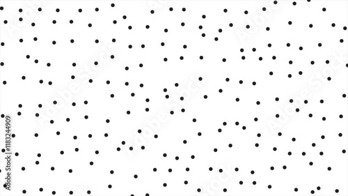 Dotted Abstract Background: Beautiful Technology Background