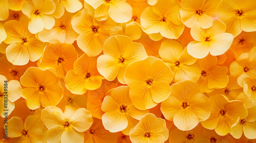 Bright yellow flowers create a vibrant display in a garden setting during springtime Bright yellow flowers create a vibrant display in a garden setting during springtime