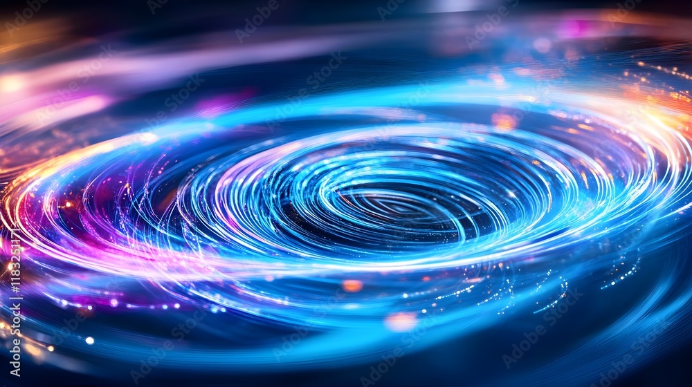 abstract swirling light trails, neon vortex - abstract backgrounds abstract swirling light trails, neon vortex - abstract backgrounds