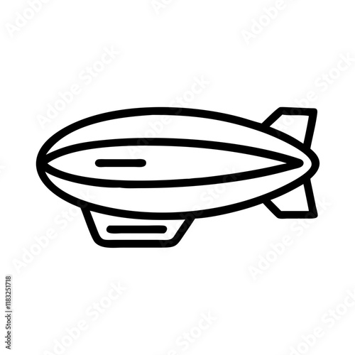 zeppelin icon design