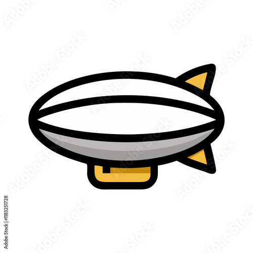zeppelin icon design