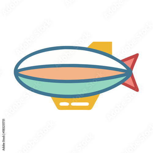 zeppelin icon design