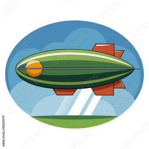 zeppelin icon design