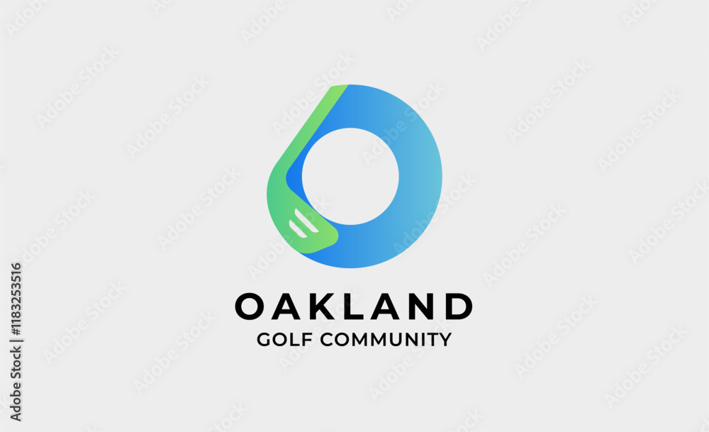 Monogram logo design initial O and Golf. Golf ball, golf stick and sport typography concept. Club and community template design. Club and community template design. Monogram logo design initial O and Golf. Golf ball, golf stick and sport typography concept. Club and community template design. Club and community template design.