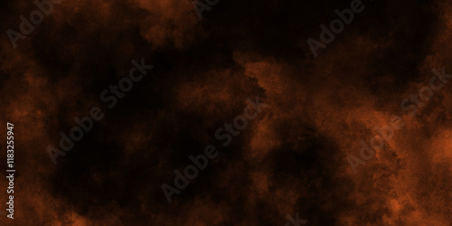 Abstract swirling brown smoke texture with soft gradients and ethereal wisps creating a mysterious atmospheric effect ideal for backgrounds, design projects, and creative compositions.