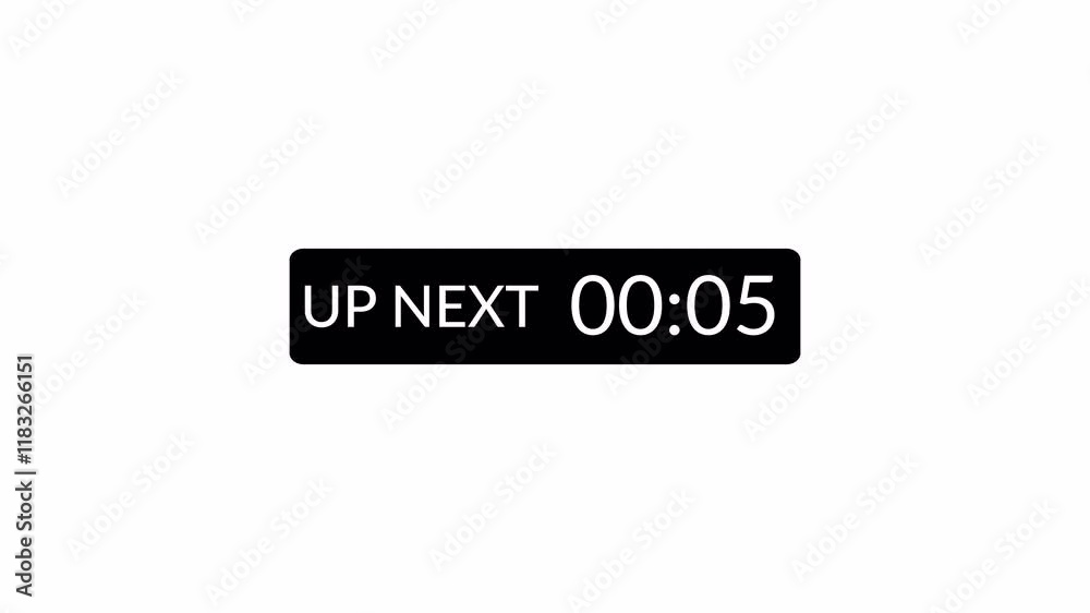 up next animation from 10 to 0 countdown on white background. up next animated for upcoming videos game or template. up next animation from 10 to 0 countdown on white background. up next animated for upcoming videos game or template.