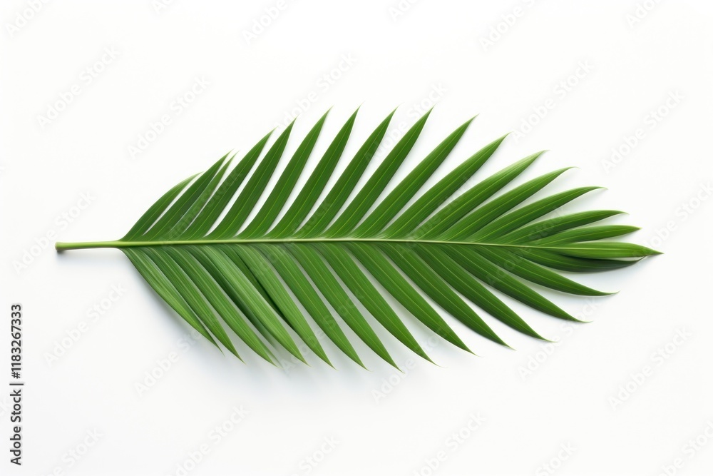 Fototapeta premium Plant frond leaf tree.