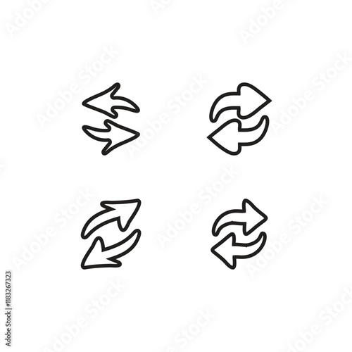 Calligraphic arrow design evokes the Japanese kanji symbol