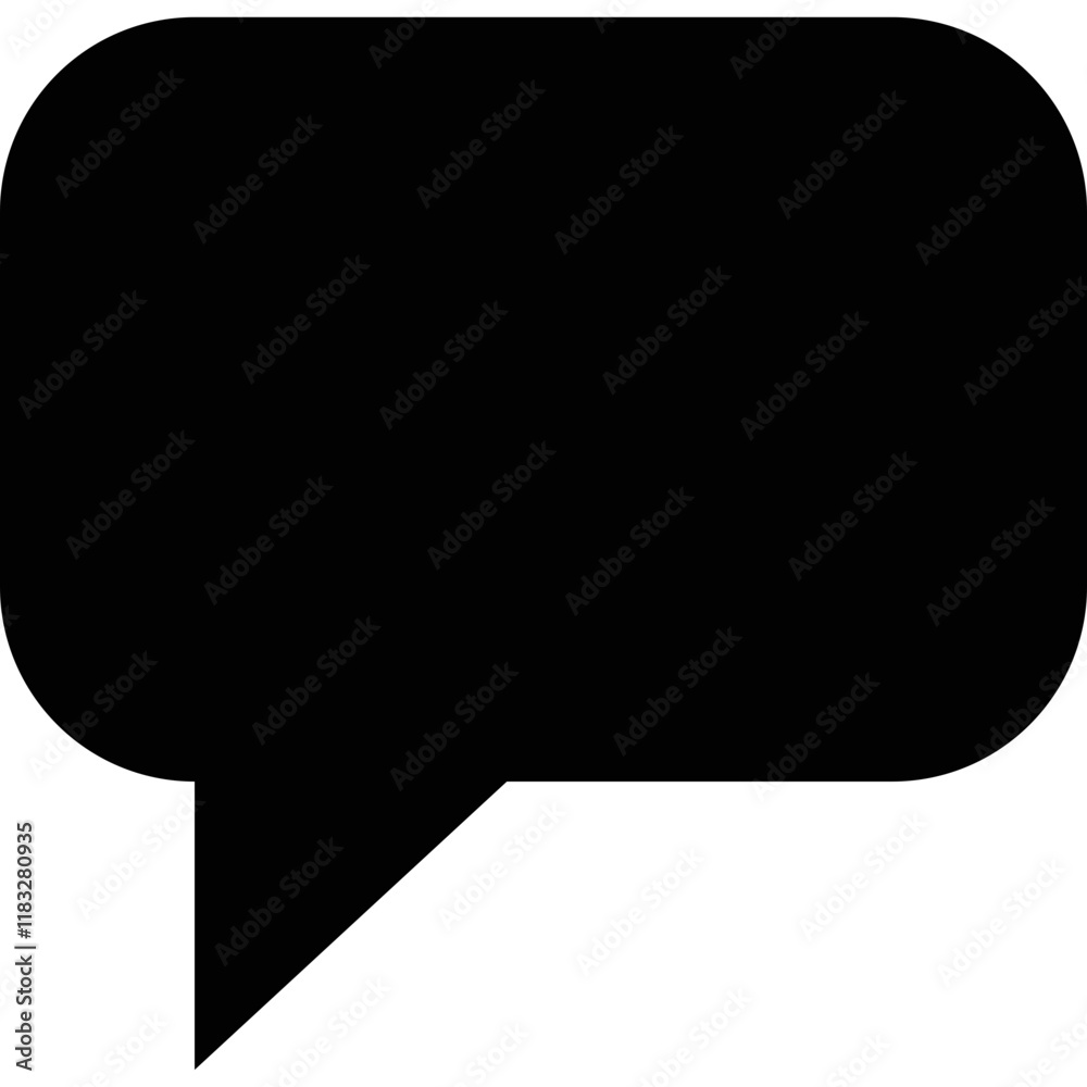 Simple vector icon chat Simple vector icon chat