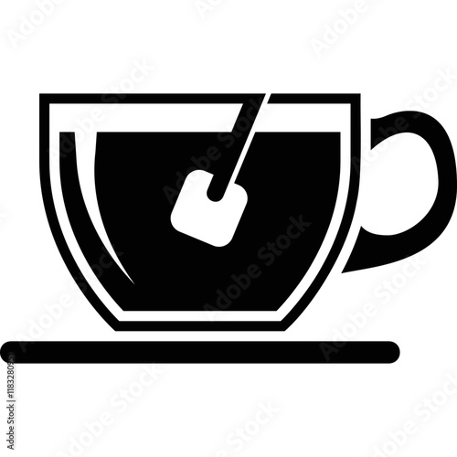 Simple vector icon tea