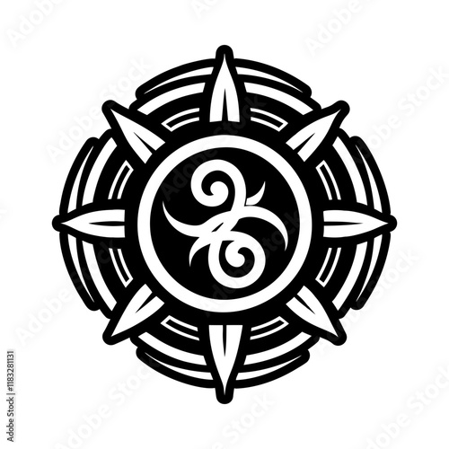 Divine connection icon in filled style