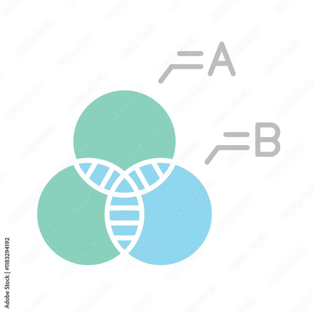 Graph icon in flat color style Graph icon in flat color style