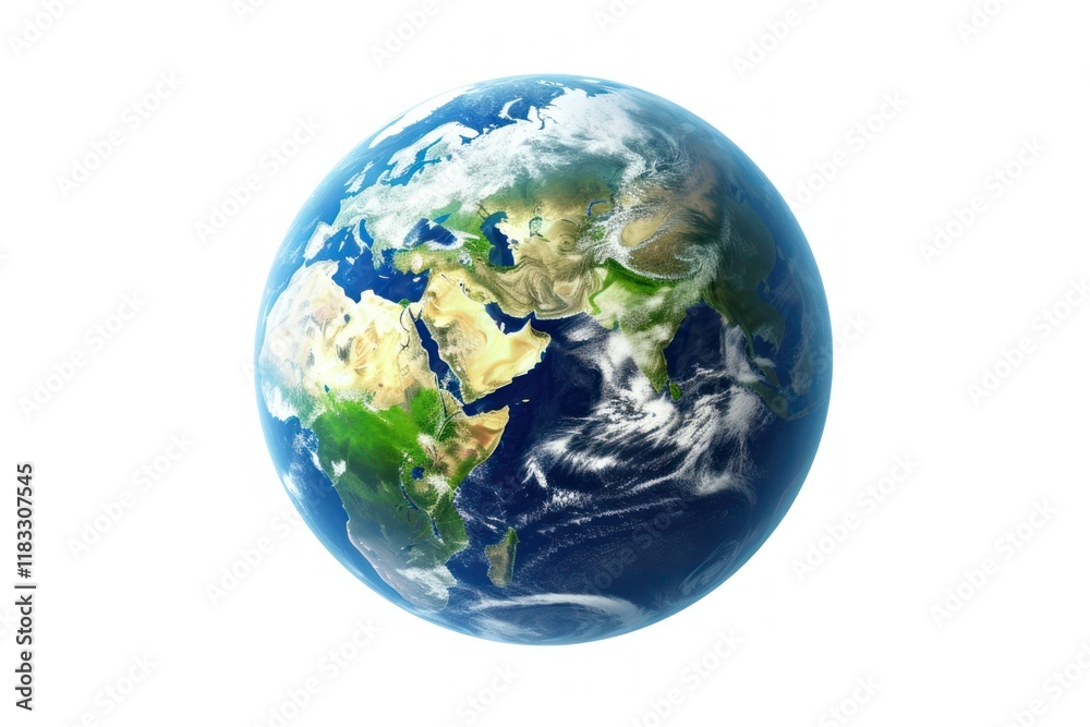 Fototapeta premium Earth png planet space globe.