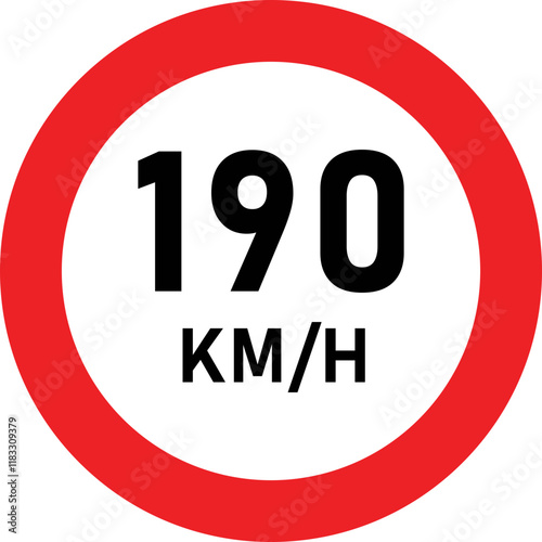 Wallpaper Mural Speed Limit Traffic Sign Torontodigital.ca