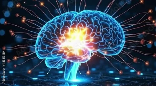 Simulating Human Brain Activity Algorithms Mimicking Synaptic Firing 