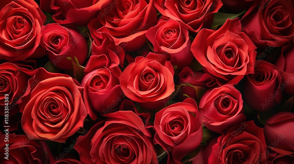 Naklejka premium rose seamless pattern wallpaper