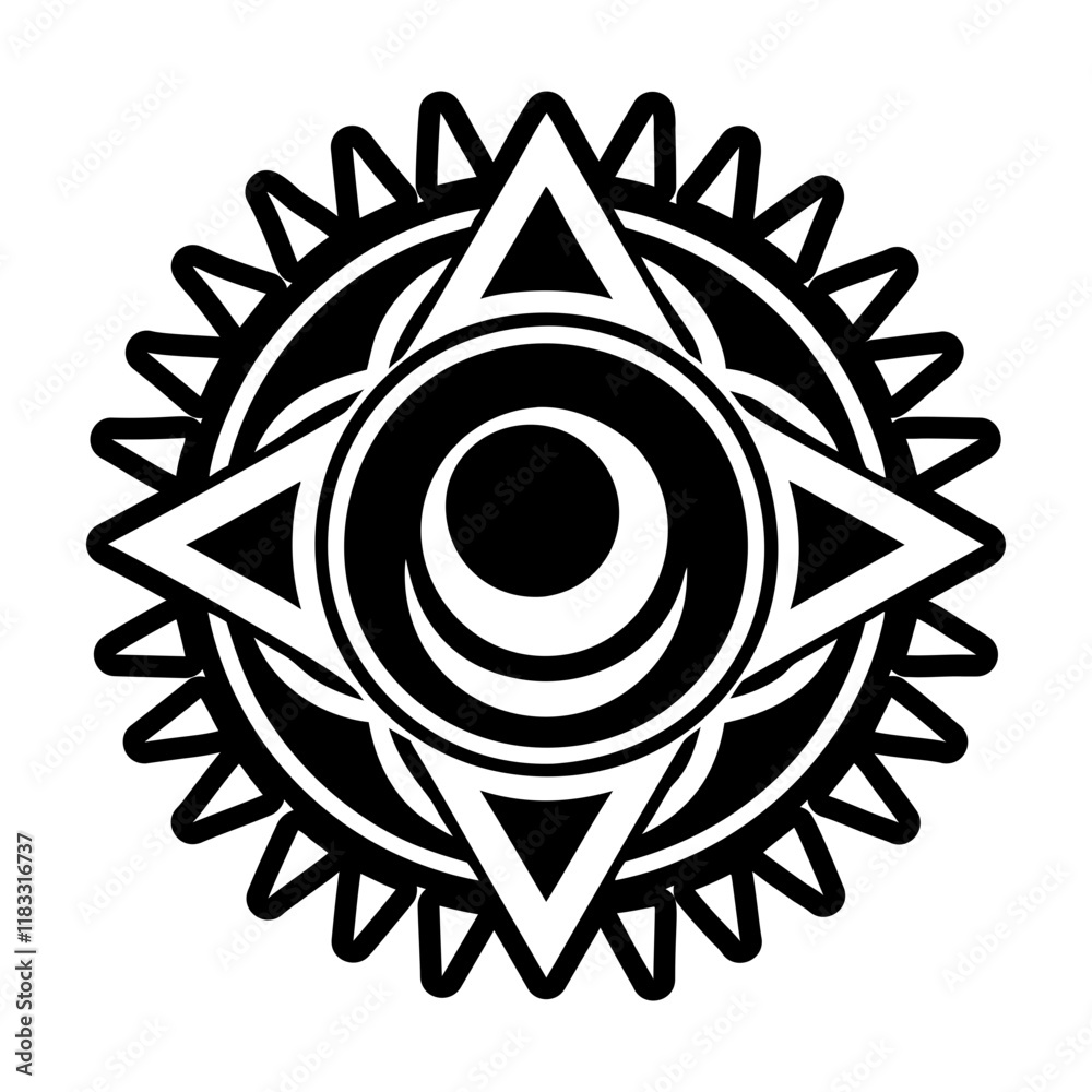 Eclipse symbol icon in filled style Eclipse symbol icon in filled style