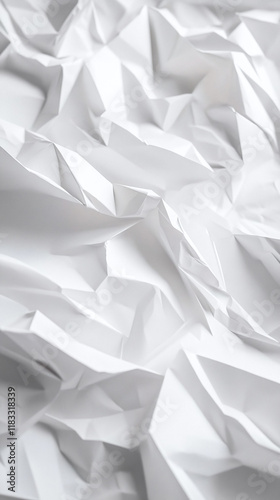 A crumpled paper texture with monochrome aesthetics as a backdrop for an innovation-themed event.
