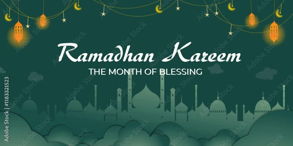Marhaban ya Ramadhan Geeting Card