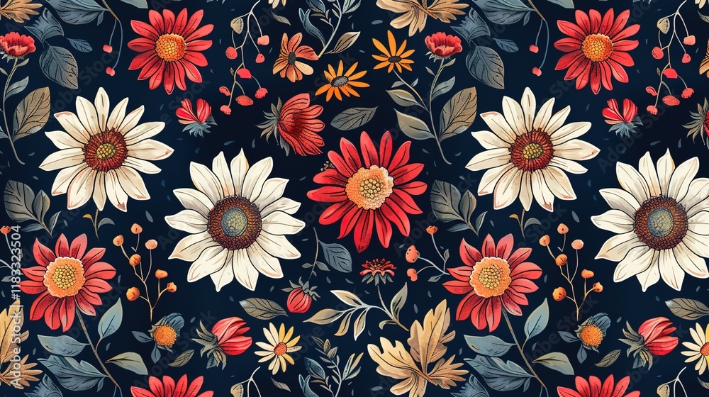 custom made wallpaper toronto digitalsunflower seamless pattern wallpaper