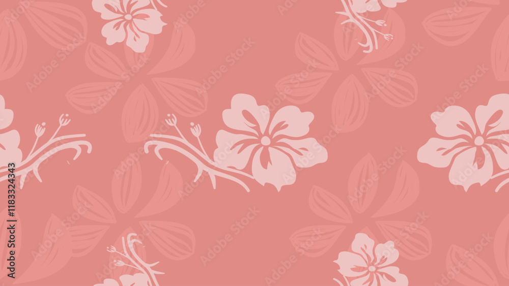 flower seamless pattern on pink tone , Motif ethnic floral textil, embroidery, print striped ornament floral, pattern, design for wrapping, silk, scarf, background,textile. flower seamless pattern on pink tone , Motif ethnic floral textil, embroidery, print striped ornament floral, pattern, design for wrapping, silk, scarf, background,textile.
