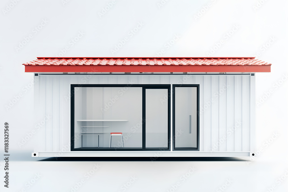 metal box containers make into house
metal box containers make into house