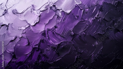 Abstract Purple Textured Oil Paint Background - made with Generative AI photo