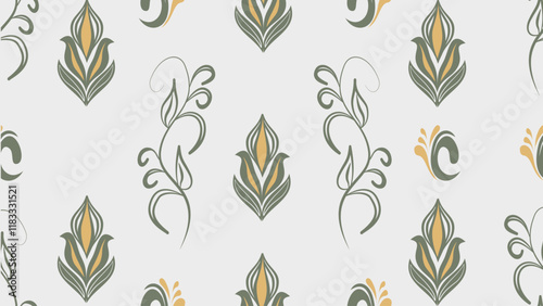 Ikat seamless  pattern  , Motif ethnic  floral seamless textil,  embroidery, print striped ornament floral, pattern, design for wrapping, silk, scarf, background, text