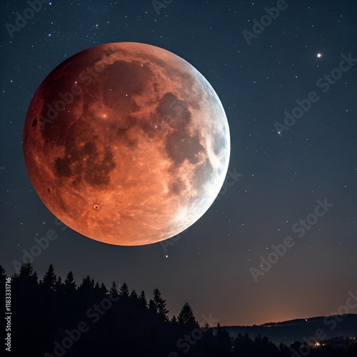 lunar eclipse moon looks amazing 