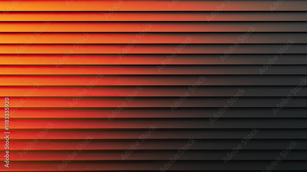 Obraz premium Fire abstract background concept. Abstract gradient with horizontal lines creating a modern artistic effect.