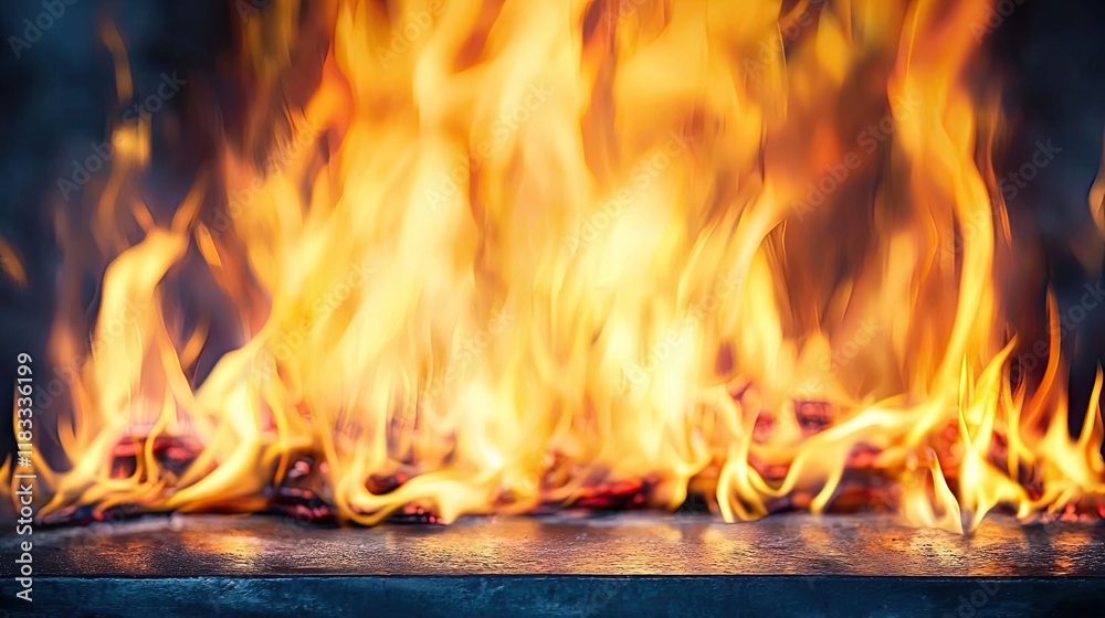 Fire abstract background concept. Close-up of flames and fire cooking delicious meat on a barbecue grill. Fire abstract background concept. Close-up of flames and fire cooking delicious meat on a barbecue grill.
