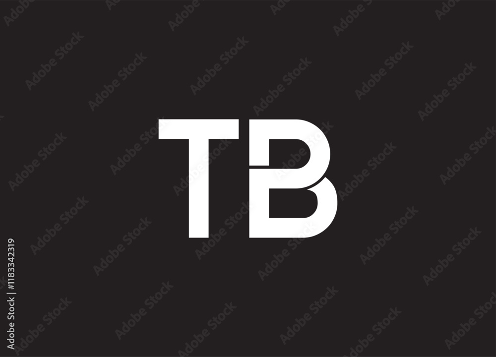 TB letter logo and initial logo design TB letter logo and initial logo design
