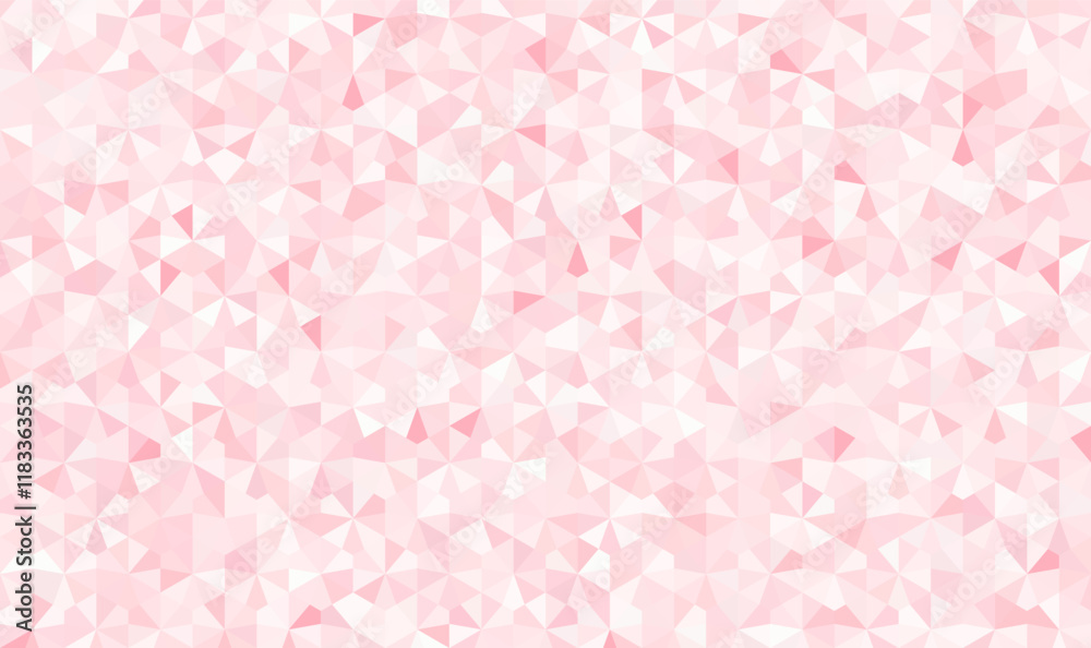 Pink geometric pattern designed for wallpaper