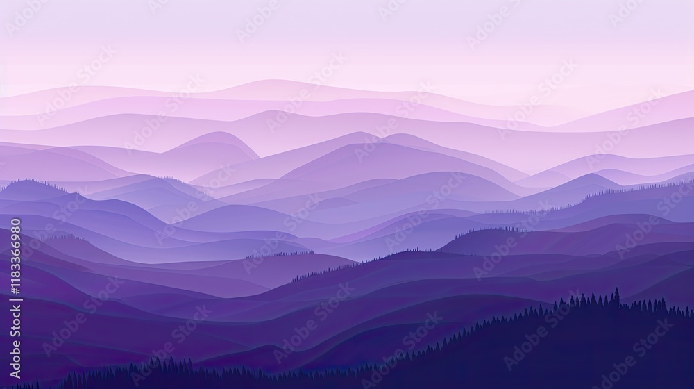 Obraz premium a simple flat design background purple