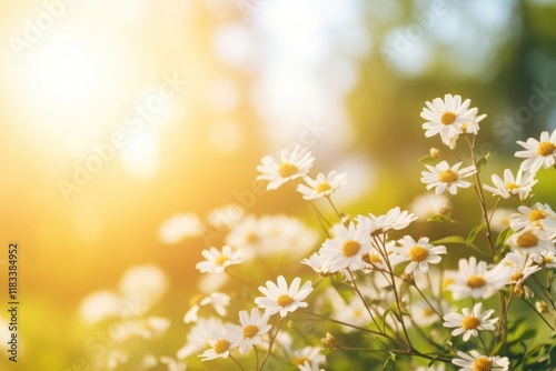 Spring transvaal daisy background nature backgrounds landscape. photo