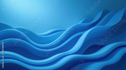 Wallpaper Mural Abstract Blue Wave Pattern Background for Design Projects Torontodigital.ca