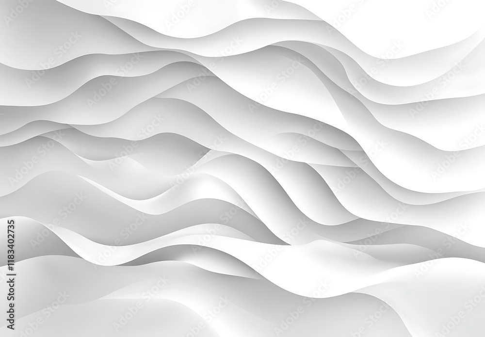 Obraz premium White paper texture abstract background with a soft grain