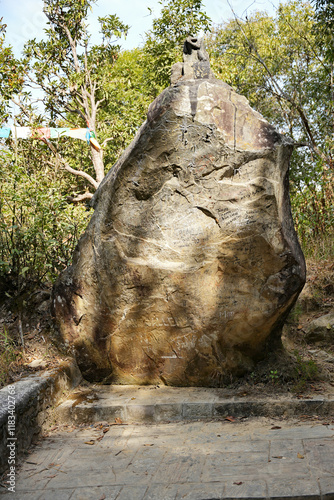 The peaceful shrine of Gaukhureshowr Mahadev in Dhulikhel photo