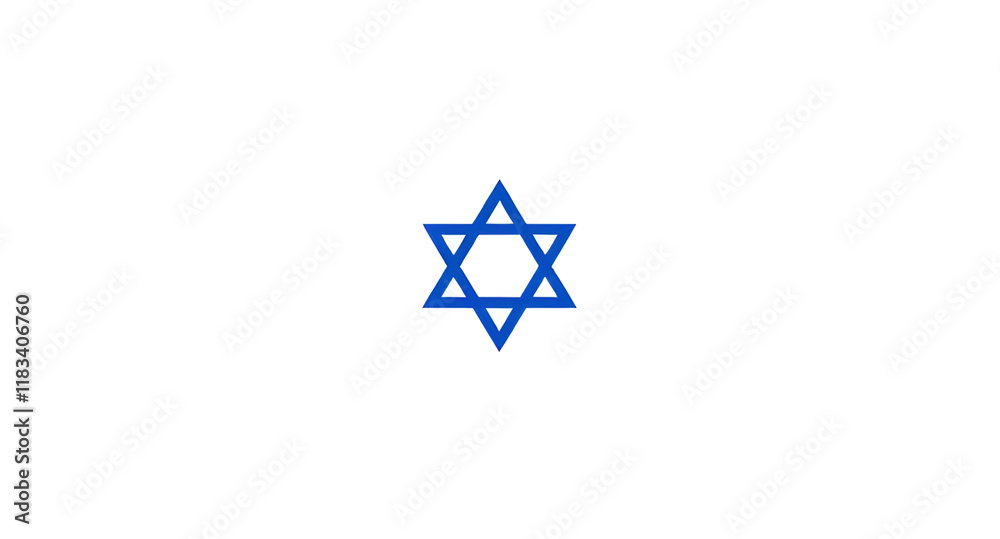 star of david on white star of david on white