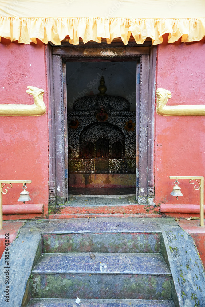 The peaceful shrine of Gaukhureshowr Mahadev in Dhulikhel