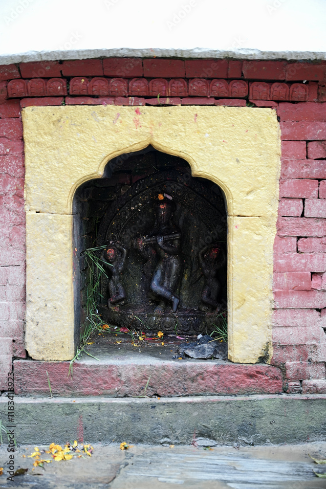 The peaceful shrine of Gaukhureshowr Mahadev in Dhulikhel
