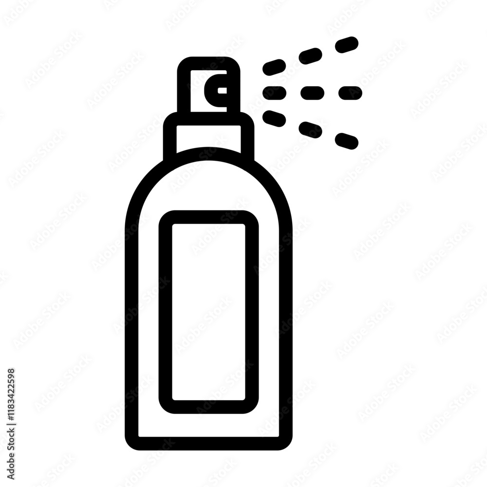 Air Freshener Vector Line Icon Design Air Freshener Vector Line Icon Design