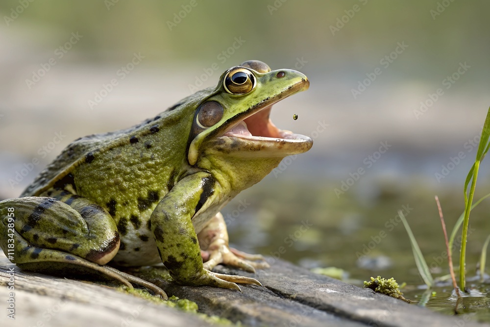 a barking frog a barking frog