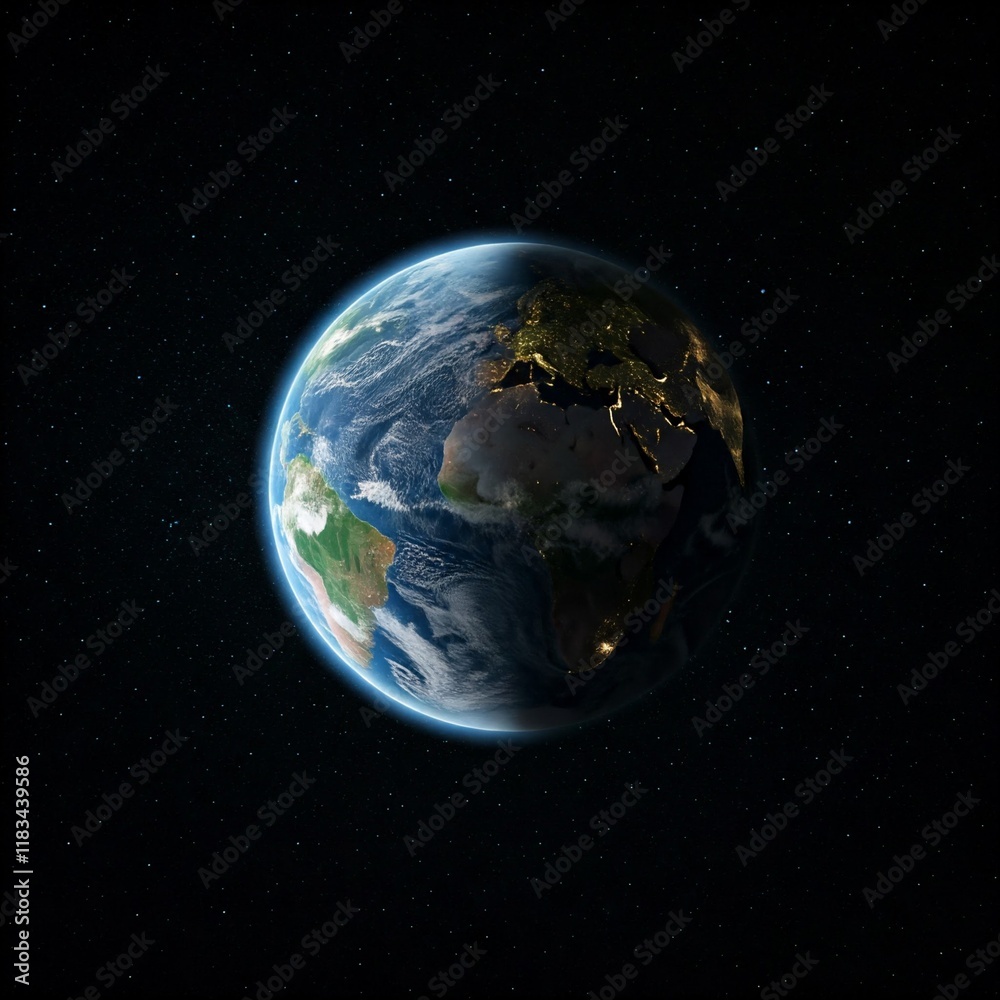 Obraz premium earth in space