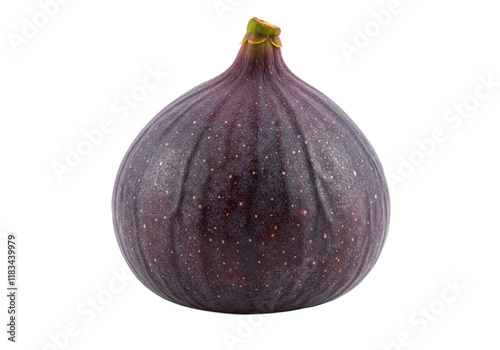 Fig isolated on white background, no depth of field, sharp.