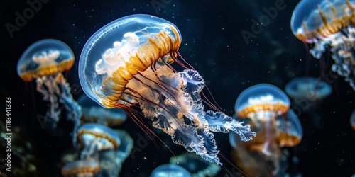 Photography Jellyfish are fascinating marine animals classified within the phylum Cnidaria, showcasing unique characteristics and behavior in their aquatic environments