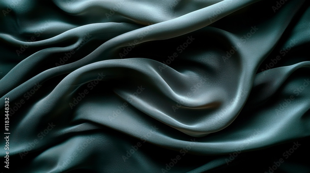 Fototapeta premium Light gray paper background with gentle folds and a soft sheen, providing a neutral and sophisticated backdrop for design, photography, and web projects.