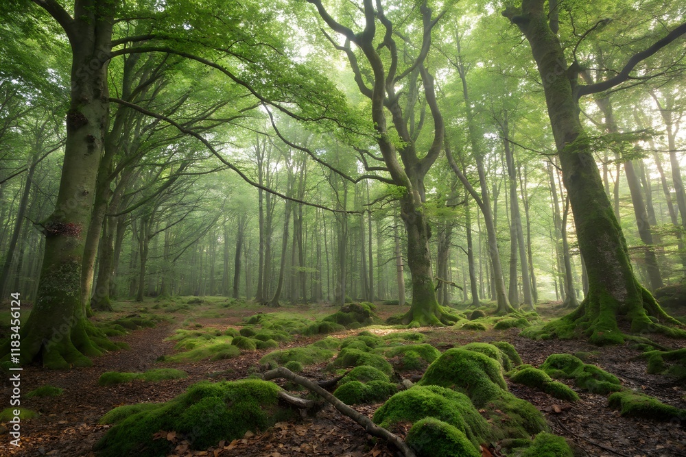 Fototapeta premium a forest