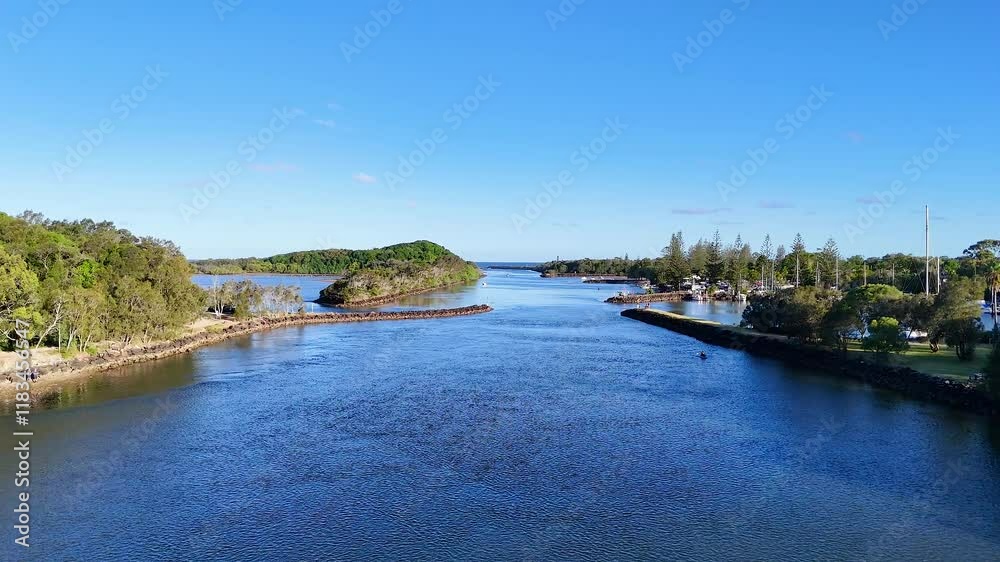 Scenic River View in Brunswick Heads Scenic River View in Brunswick Heads