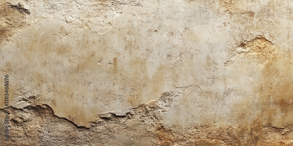Obraz premium Grunge texture showcases a captivating sandstone surface against a wall with a concrete background, highlighting the unique characteristics of grunge texture in stunning detail.